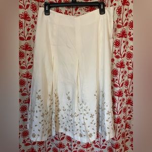 Dress barn white shirt with elegant cut outs
